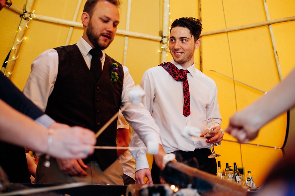 tipi train wedding east anglian museum-31