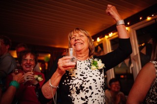 cheering during the speeches