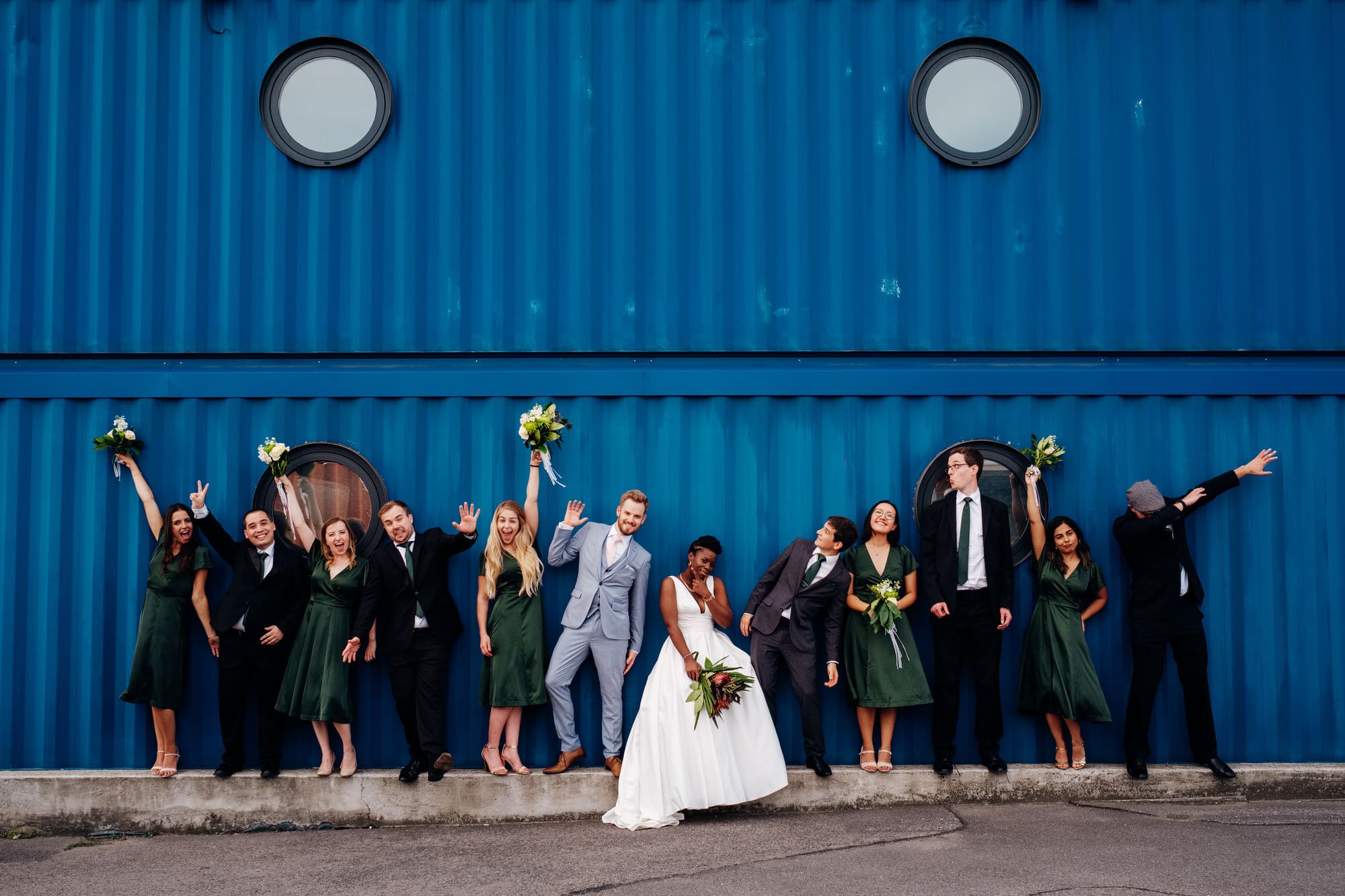 trinity buoy wharf wedding