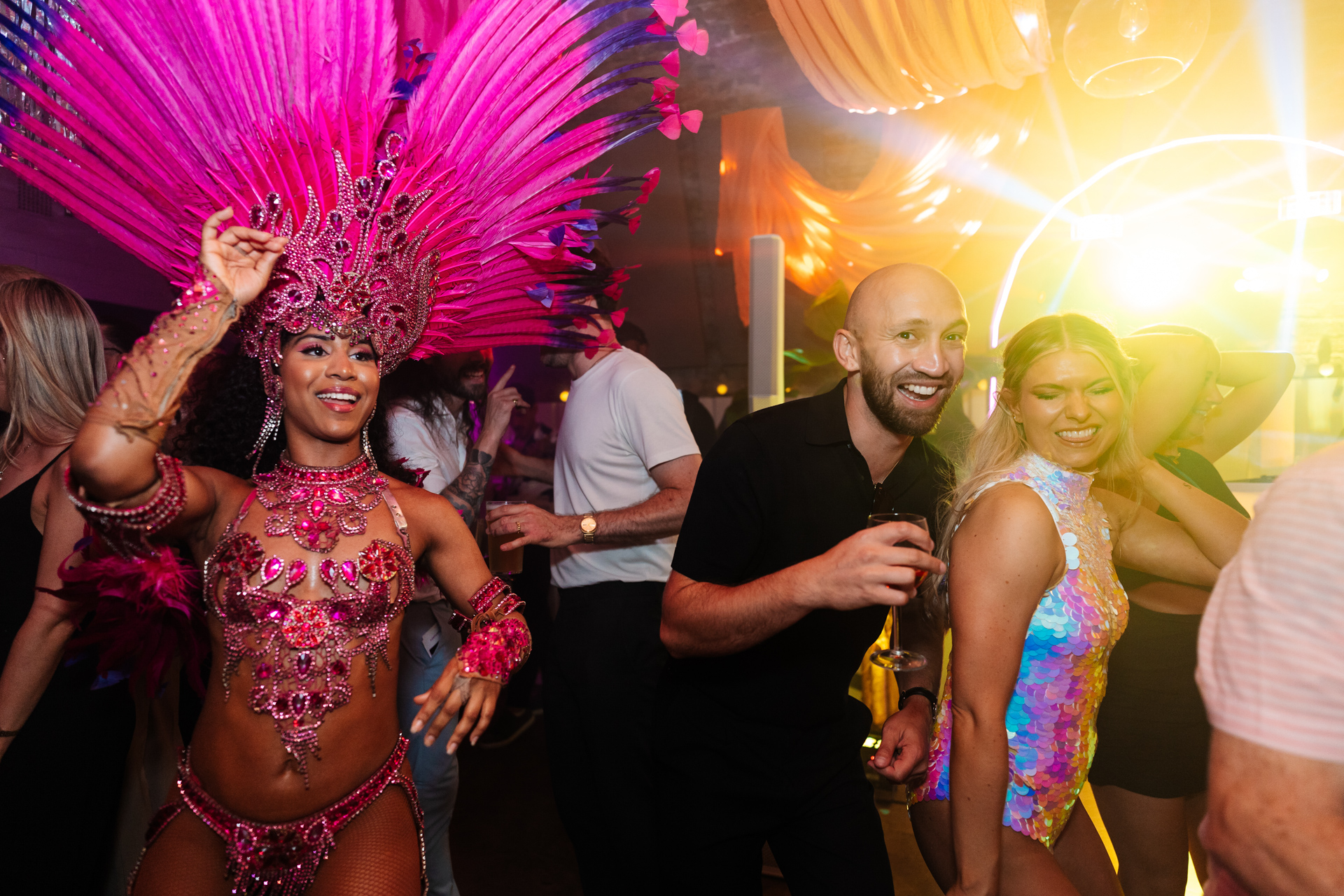 samba dancers private hire