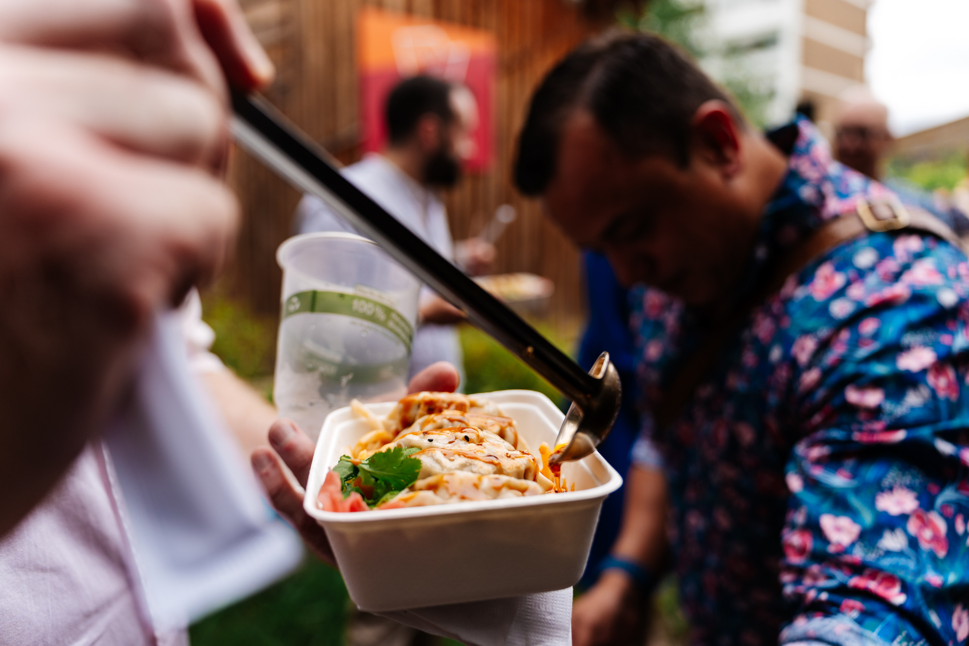 chubby dumpling wedding food