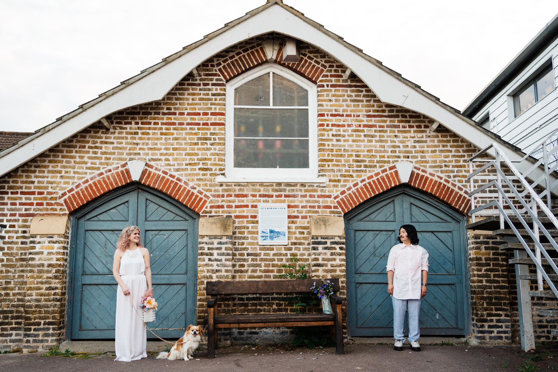 wes Anderson themed wedding
